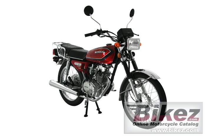 Big Mondial 125 mg classic picture and wallpaper from Bikez.com